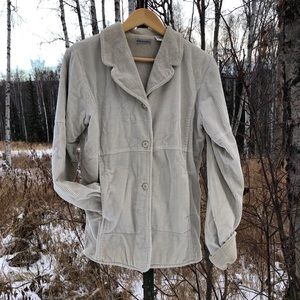 Corduroy Jacket with Plush Lining